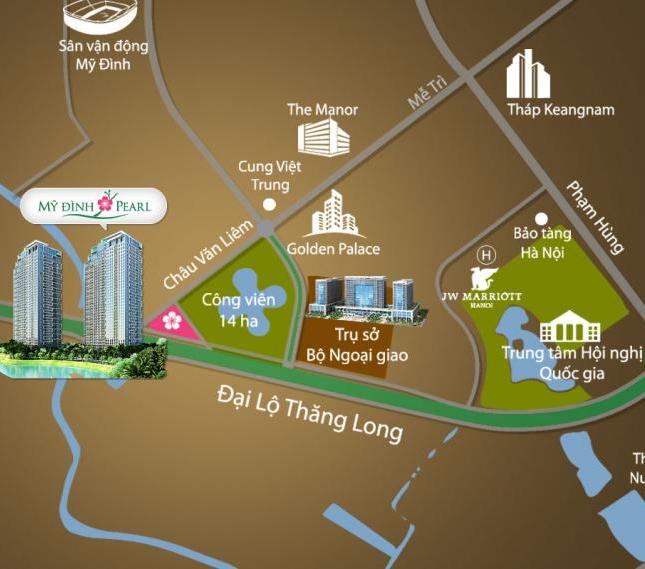 Cho thuê nhà phố Phú Đô, cổng Đại lộ Thăng Long, diện tích 100 m2, mặt tiền 6m