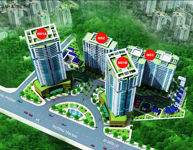 Cần bán các suất ngoại giao giá rẻ Chung cư K35 Tân Mai – quận Hoàng Mai, 63m2 trở lên giá 20tr/m2-  0936353088