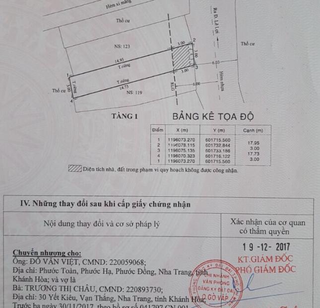 Chữa bệnh cho Mẹ, cần bán gấp căn nhà mặt tiền Trương Đăng Quế, Gò Vấp