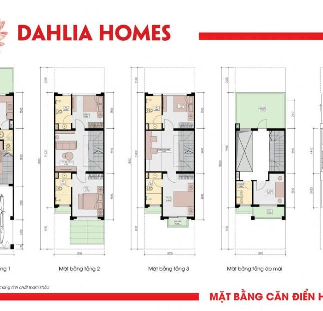 Nhà Liền Kề Gamuda Dahlia Homes(ST5)