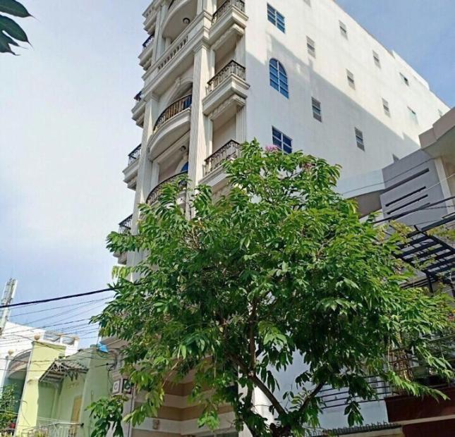 Bán căn hộ dịch vụ mặt tiền Lê Văn Lương, Tân Phong, Quận 7. DT 6x43m, 1 hầm, 8 lầu, giá 40 tỷ