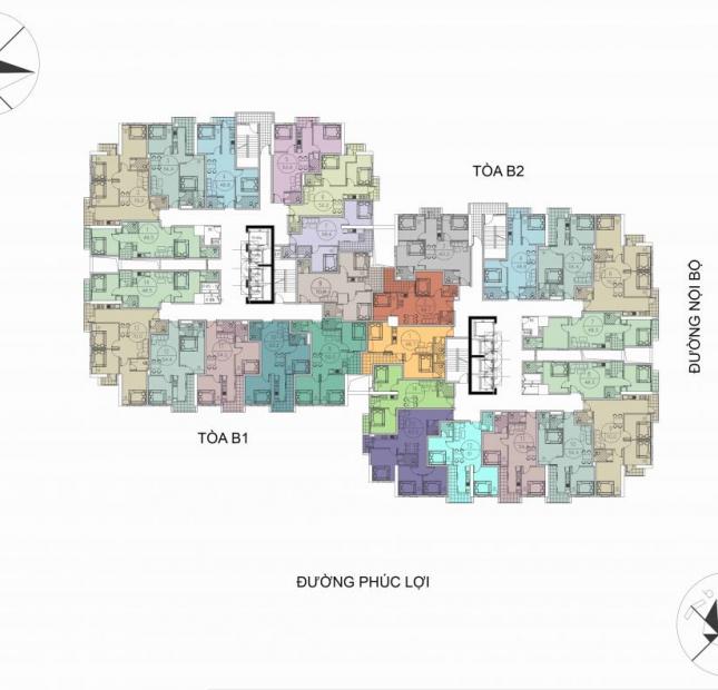 Chung cư giá rẻ Long Biên, đầy đủ nội thất liền tường, giá từ 800 triệu, căn hộ 45m2