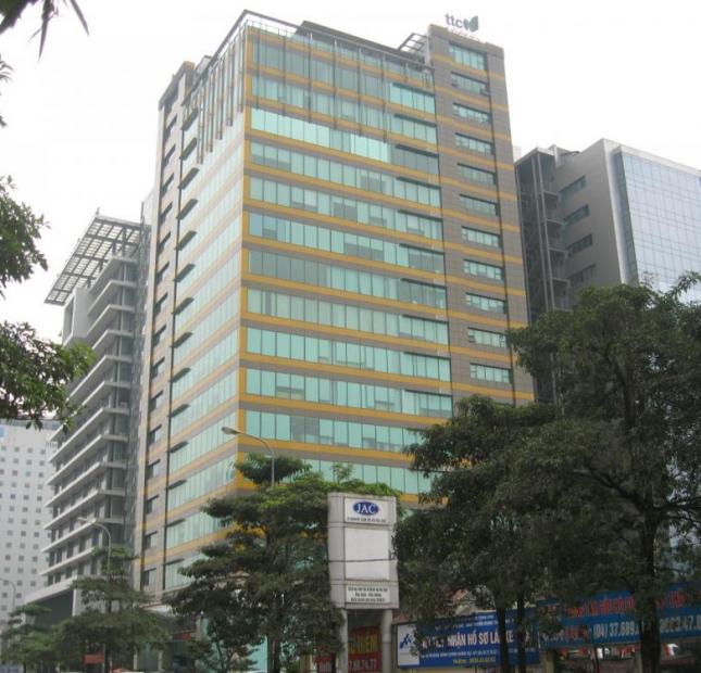 Cho thuê tòa nhà văn phòng TTC Building, Duy Tân, Cầu Giấy, 70m2, 120m2, 190m2, 300m2