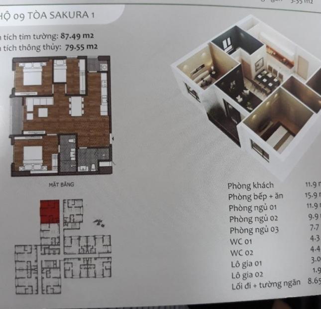 Bác các căn hộ Hồng Hà Eco city, Thanh Trì, giá chỉ từ 1,43 tỷ
