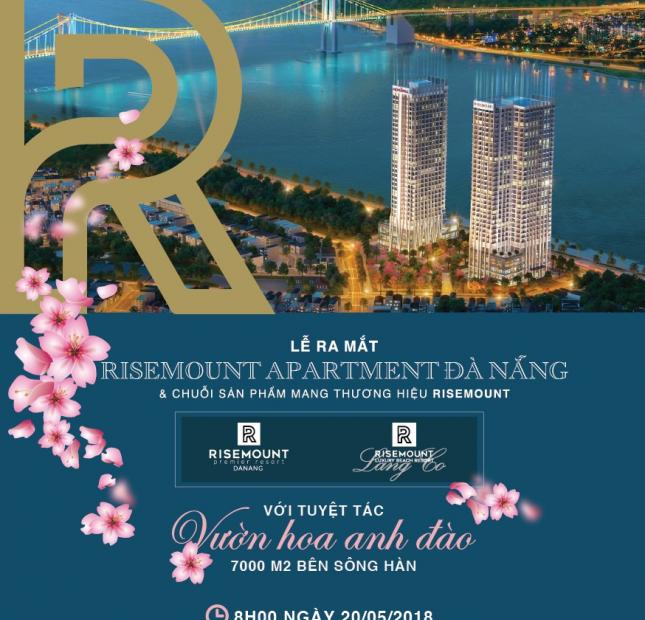 Căn hộ Risemount Apartment Đà Nẵng, dự án sở hữu công viên hoa anh đào 7000m2 cạnh sông Hàn