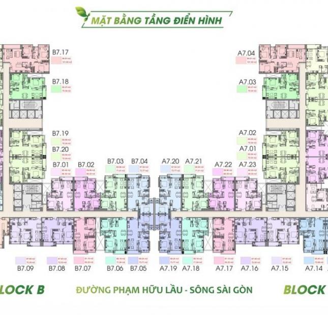Bán căn hộ Green Star (Hưng Phát 5) Quận 7 giá 29tr/m Liền kề Phú Mỹ Hưng