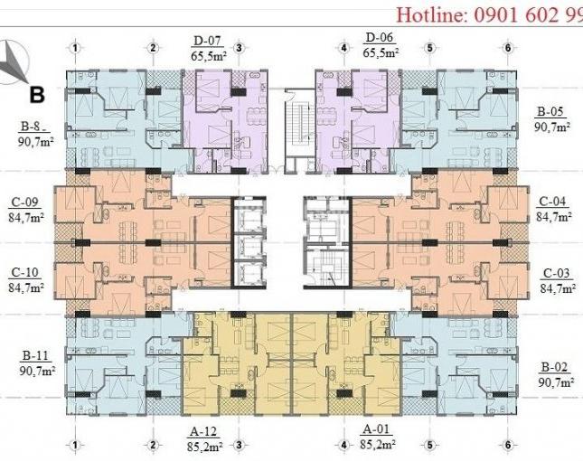 Chung cư startup tower 91 Đại Mỗ