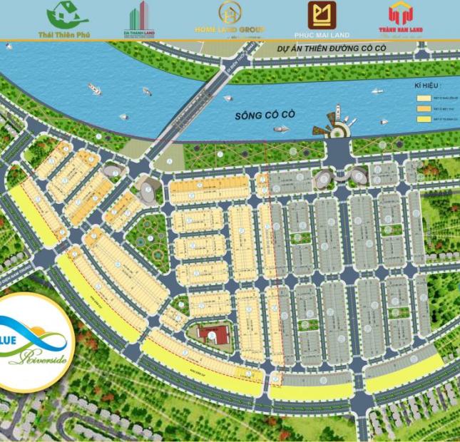 Bán LK3-12 dự án Blue Riverside, mặt tiền sông, đối diện thiên đường Cổ Cò