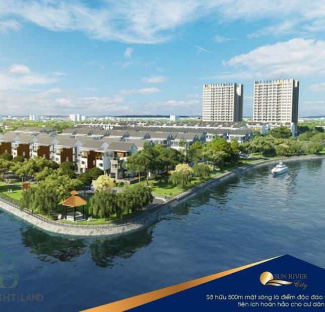 Khu đô thị sinh thái view sông trong lòng đô thị Nam Đà Nẵng, Sun River City, giá từ 8,9tr/m2