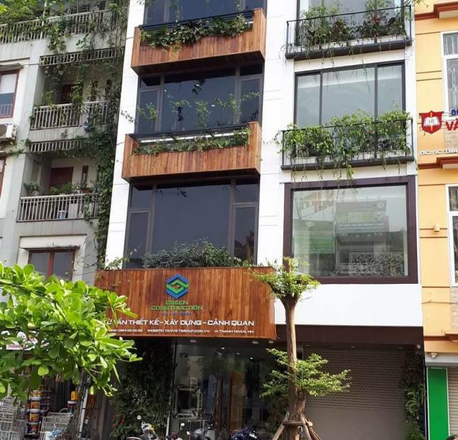 Cho thuê nhà đẹp mặt phố Thái Hà 60m2, 4 tầng, mặt tiền 4.5m 70tr/ tháng