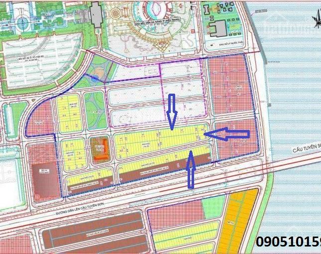 Cần bán ngay 1 lô 150m2 nằm trong dự án Halla Jade Residence, đường 7.5m, vị trí đẹp, quận Hải Châu