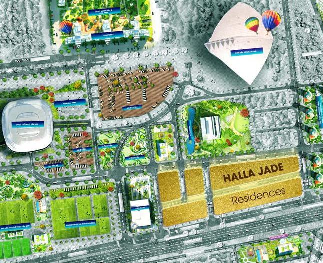 Cần bán ngay 1 lô 150m2 nằm trong dự án Halla Jade Residence, đường 7.5m, vị trí đẹp, quận Hải Châu