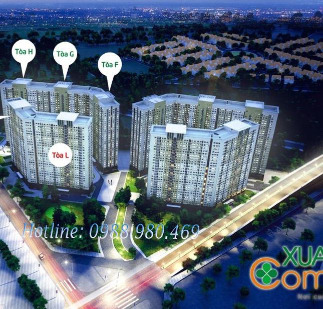 Xuân Mai Complex mua nhà với 200 triệu, ký HĐ trực tiếp CĐT, LH: 0988.980.469