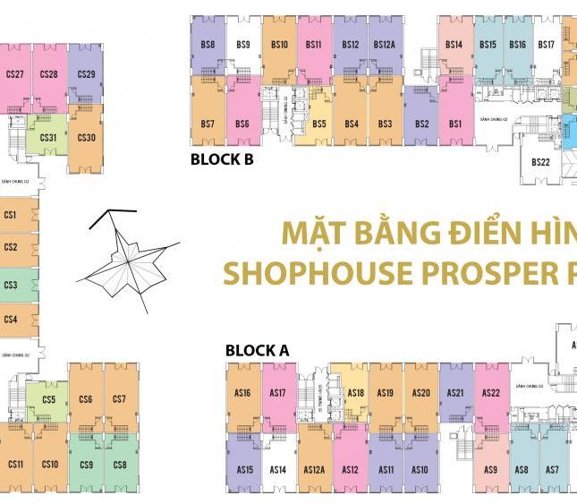 Mở bán căn hộ & shophouse Prosper Plaza Block A đẹp nhất dự án sắp bàn giao - TT 30% + Giá chỉ từ 1,5 tỷ/ căn 2PN