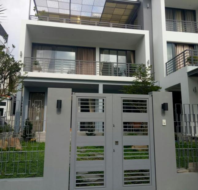 Cho thuê biệt thự Mỹ Thái 1, nhà mới đẹp, tông nhà trắng thoáng mát, cho thuê giá rẻ LH 0918360012