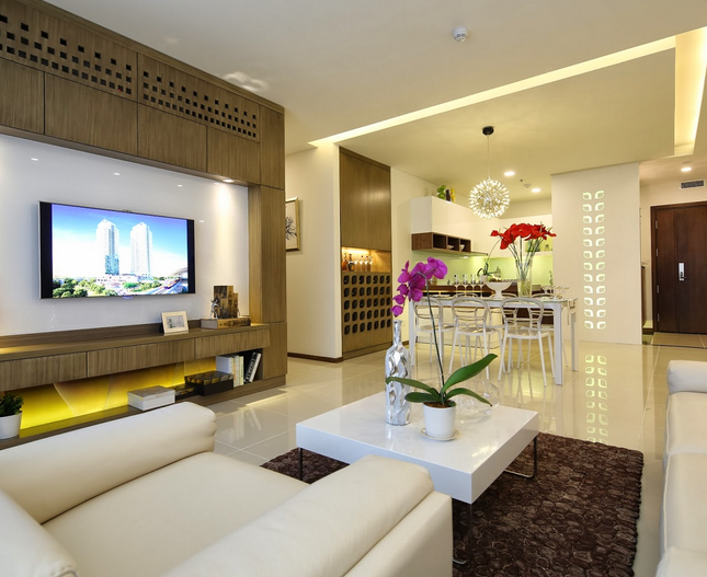 Cho thuê căn hộ Trung Yên Plaza, DT 110m2, 2 phòng ngủ, đủ đồ, giá 14 tr/tháng. LH: 0915074066