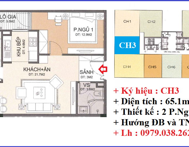 Chính chủ bán căn hộ 03, dt 65 m2.chung cư A10 nam trung yên.LH 0968.595.532