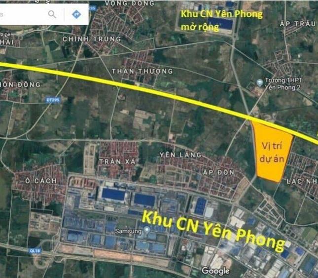          Bán đất dự án siêu HOT Cát Tường Smart city Yên Phong, Bắc Ninh.