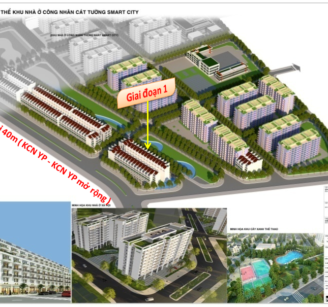          Bán đất dự án siêu HOT Cát Tường Smart city Yên Phong, Bắc Ninh.