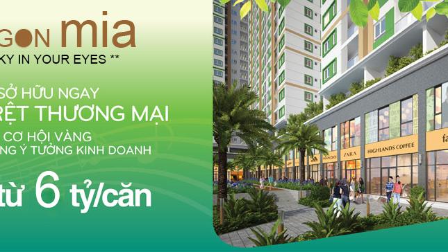 Tặng 1 năm phí quản lý cho căn hộ Saigon Mia, KDC Trung Sơn