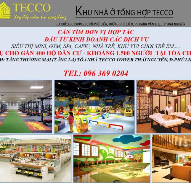 Mở bán tầng thương mại chung cư Tecco Tower Phủ Liễn - Thái Nguyên