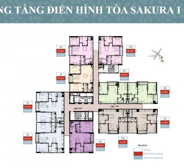 Bán căn hộ Hồng Hà Eco City, suất ngoại giao chỉ từ 19tr/m2