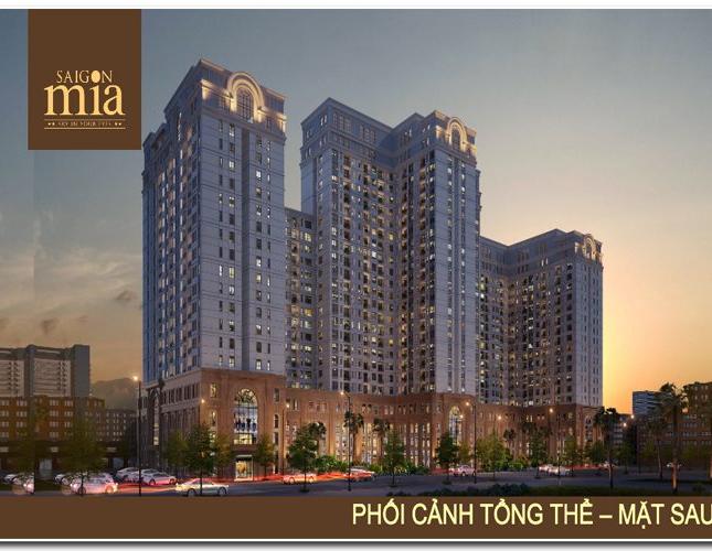 Bán căn hộ Sài Gòn Mia từ chính chủ, giá rẻ hơn so với chủ đầu tư, LH 0937637699