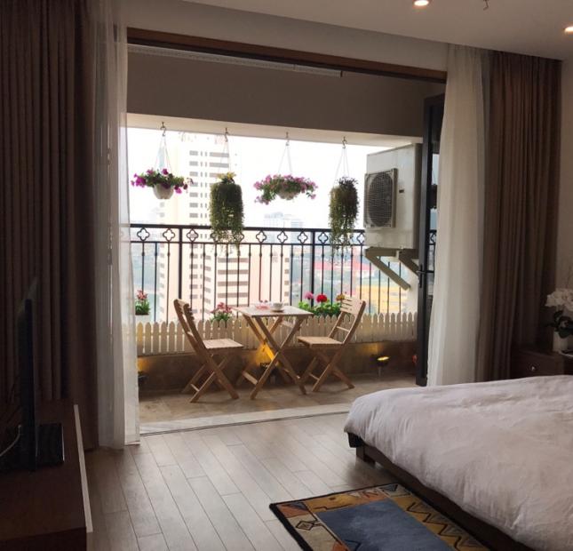 Cho thuê căn hộ cao cấp tại D'. Le Pont D’or, Tân Hoàng Minh, 36 Hoàng Cầu 100m2, 2PN, giá 18 tr/th