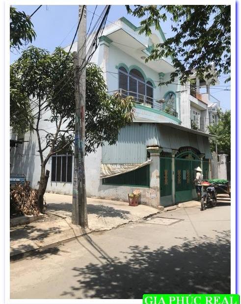 Bán nhà góc 2MT đường Số 10, P. Bình Hưng Hòa B, 6x20m, 1 lầu, giá 5,5 tỷ TL