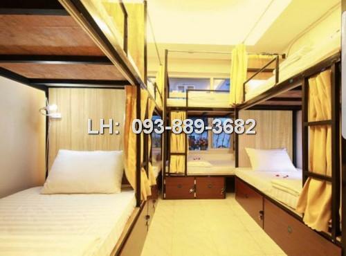 Bán hostel Bùi Viện phố tây Quận 1 - 7 phòng 50 giường tầng - thu nhập 170tr/th