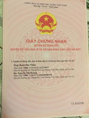 Cần bán đất ngách 30, ngõ 193, phố Cầu Cốc - Tây Mỗ- Nam Từ Liêm - Hà Nội