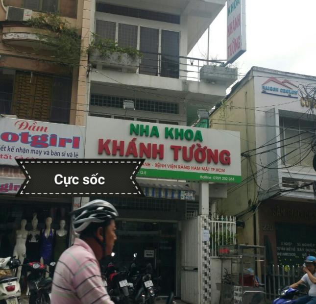 Cần tiền bán gấp nhà HXH đường Trần Bình Trong,4,Q5.Giá rẻ hơn so với thị trường.