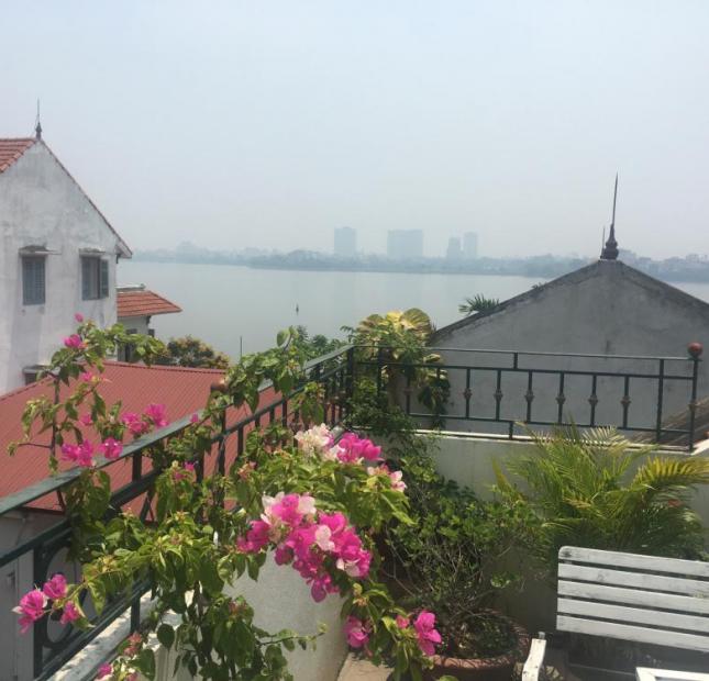 Bán Biệt thự Hồ Tây,42A Phố Võng Thị, Trích Sài, Giá 25 tỷ 180m2x4T.