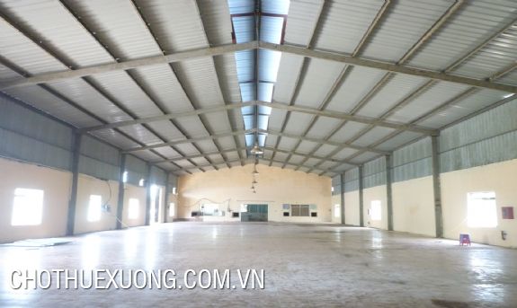 Cho thuê nhà xưởng tại Yên Mô, Ninh Bình, DT 5010m2, giá rẻ