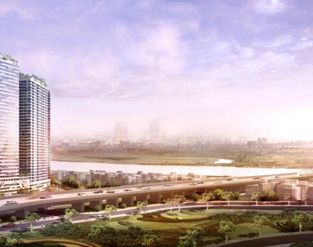 Chỉ 200 triệu sở hữu căn hộ chung cư Intracom Riverside. View sông Hồng, cầu Nhật Tân