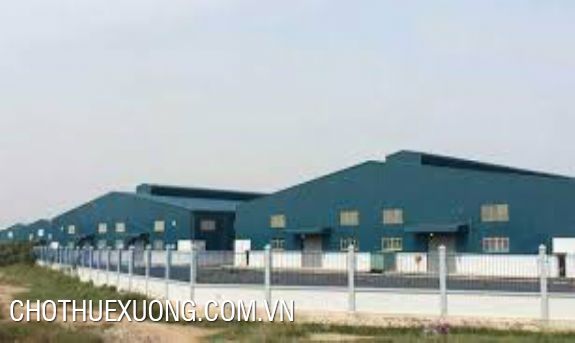 Cho thuê nhà xưởng tiêu chuẩn tại Yên Mô Ninh Bình xưởng mới xây DT 4050m2 