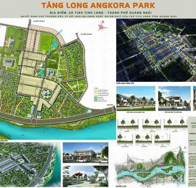 Tăng Long AngKora Park, đất nền giá rẻ gần sông Trà Khúc, vị trí đẹp nhất huyện Sơn Tịnh