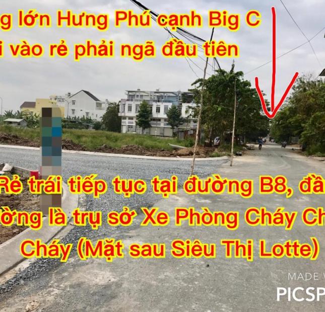 Nền đẹp - KDC Hưng Phú 1 - Ngay sau Big C