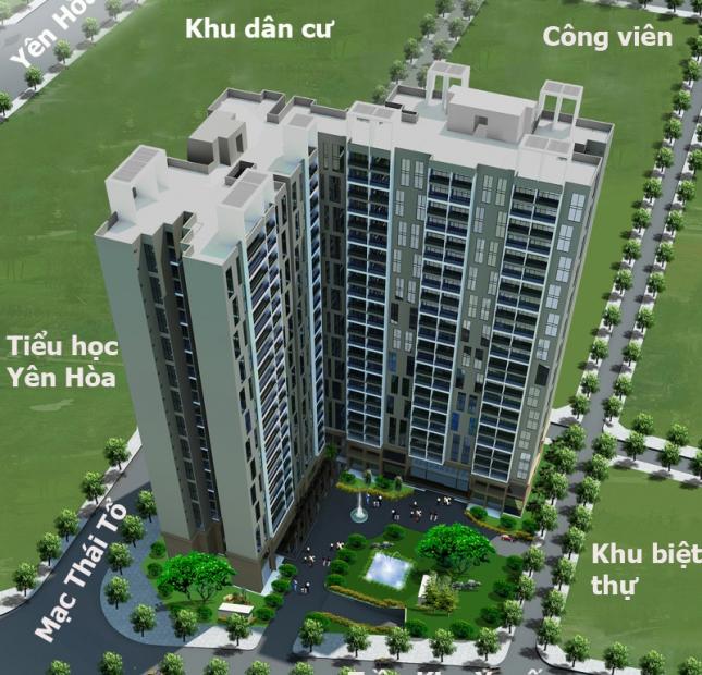 Bán suất ngoại căn hộ chung cư E2 Yên Hòa Cầu Giấy