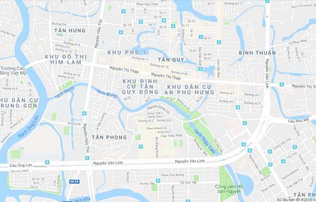 Bán nhà đất An Phú Hưng, Tân Quy Đông, Quận 7. Vị trí đẹp cho nhà đầu tư, LH 0919 324 388