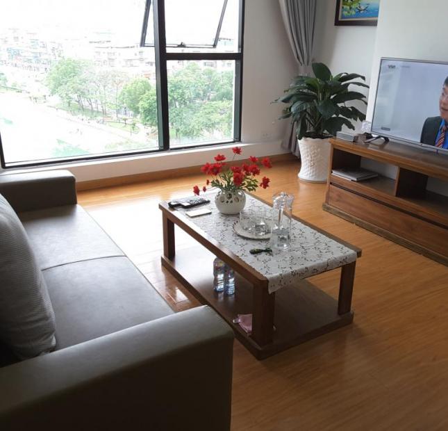 Cho thuê căn hộ CC Hà Thành Plaza 102 Thái Thịnh, 115m2, giá 11 triệu/th, đủ đồ