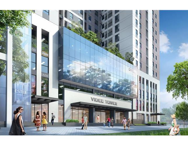 Chủ đầu tư cho thuê diện tích sàn thương mại tòa nhà Videc Riverside Garden, Thanh Xuân