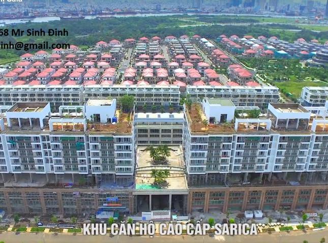 Bán căn hộ Sarica 2PN, lầu 8, view nhìn về thành phố, giá 9 tỷ. LH xem nhà 0933786268 Mr Sinh Đinh