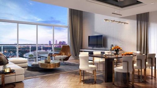 Bán căn penthouse Masteri có diện tích 323m2 2 tầng 4pn cần bán