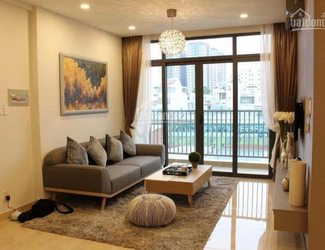 Cho thuê căn hộ Bầu Cát 2, DT 65m2, có nội thất, giá 8tr/tháng, LH 0906.881.763