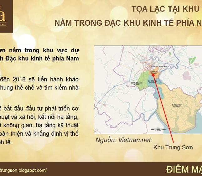 Căn hộ CC khu Trung Sơn 3 mặt view song giá từ 1,9 tỷ , Chủ đầu tư uy tín Hưng Thịnh