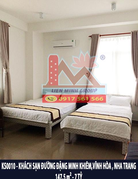 Bán khách sạn mới xây gần Trạm đăng kiểm đường Đặng Văn Khiêm, Vĩnh Hòa, TP.Nha Trang