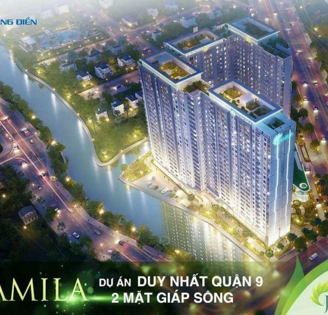 Chuyển nhượng căn hộ Jamila Khang Điền, tầng 5, view sông, block D, giá 2.05 tỷ