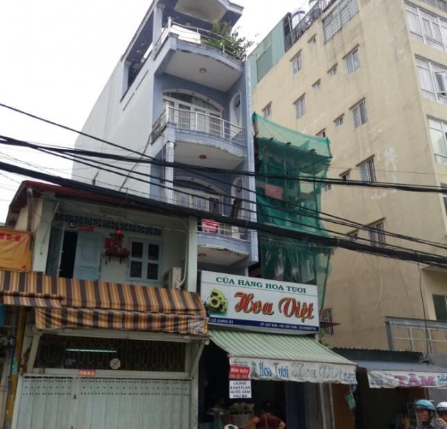Mặt tiền Trần Quang Khải, Tân Định, Q1, 6.5x20m. 4 lầu thang máy