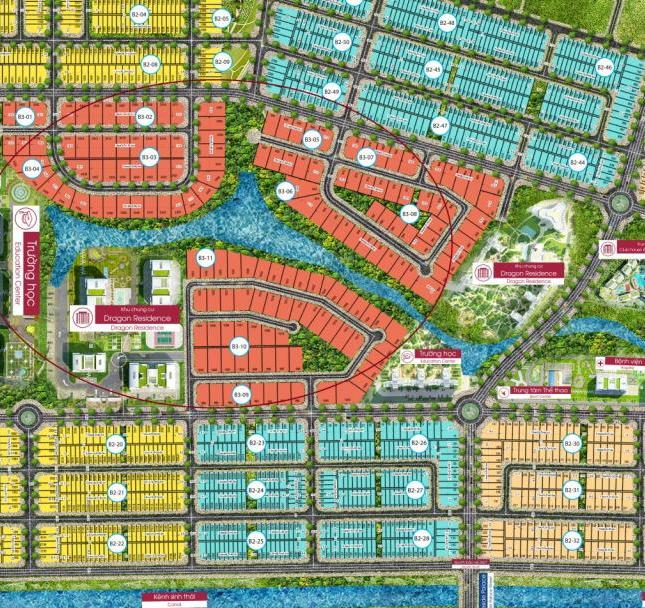Đất nền dự án Dragon Smart City - khu đô thị chất lượng cao ven biển 
